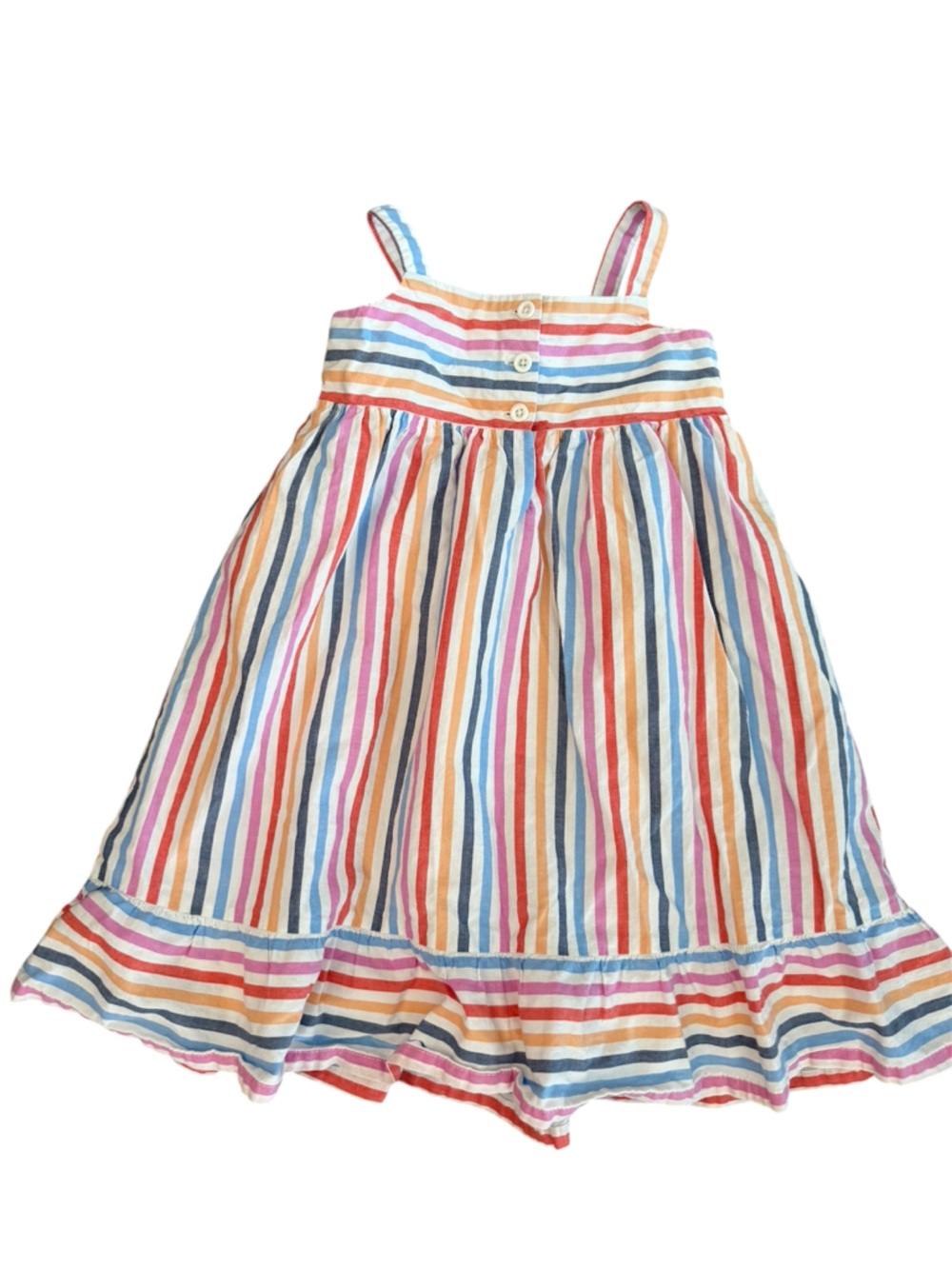 Baby Gap Multicolor Stripe Sundress, Size 5 - Picture 2 of 10